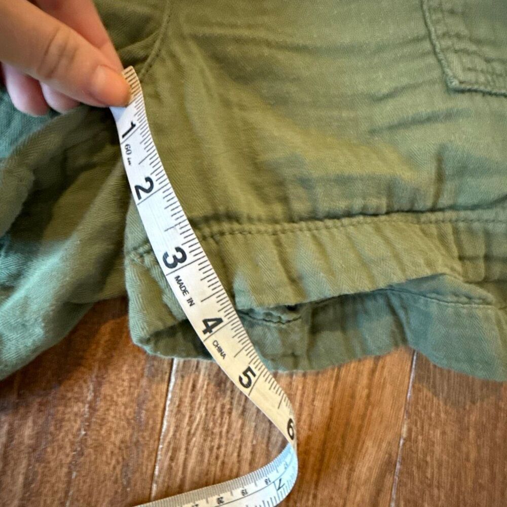Old Navy cotton gauze drawstring shorts M - Picture 4 of 8